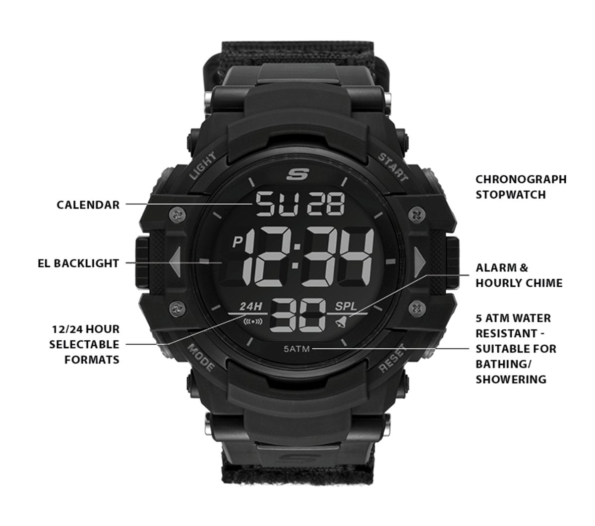 Keats Digital Watch Men Skechers near me