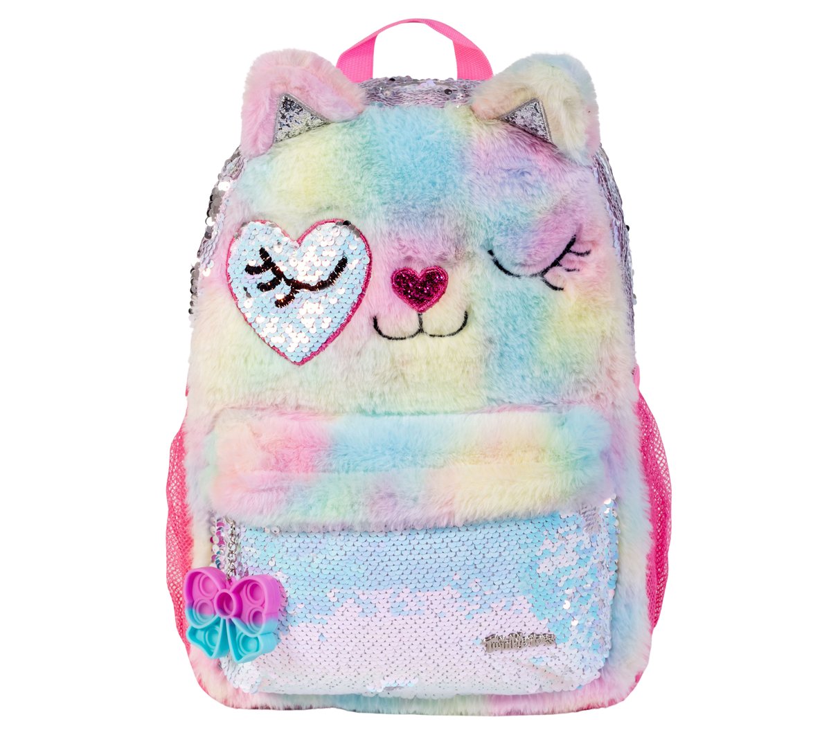 Twinkle Toes: Fur Cat Backpack Kids sale