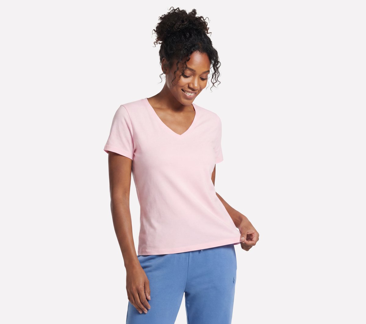 Pima V-Neck Tee Women Skechers near me