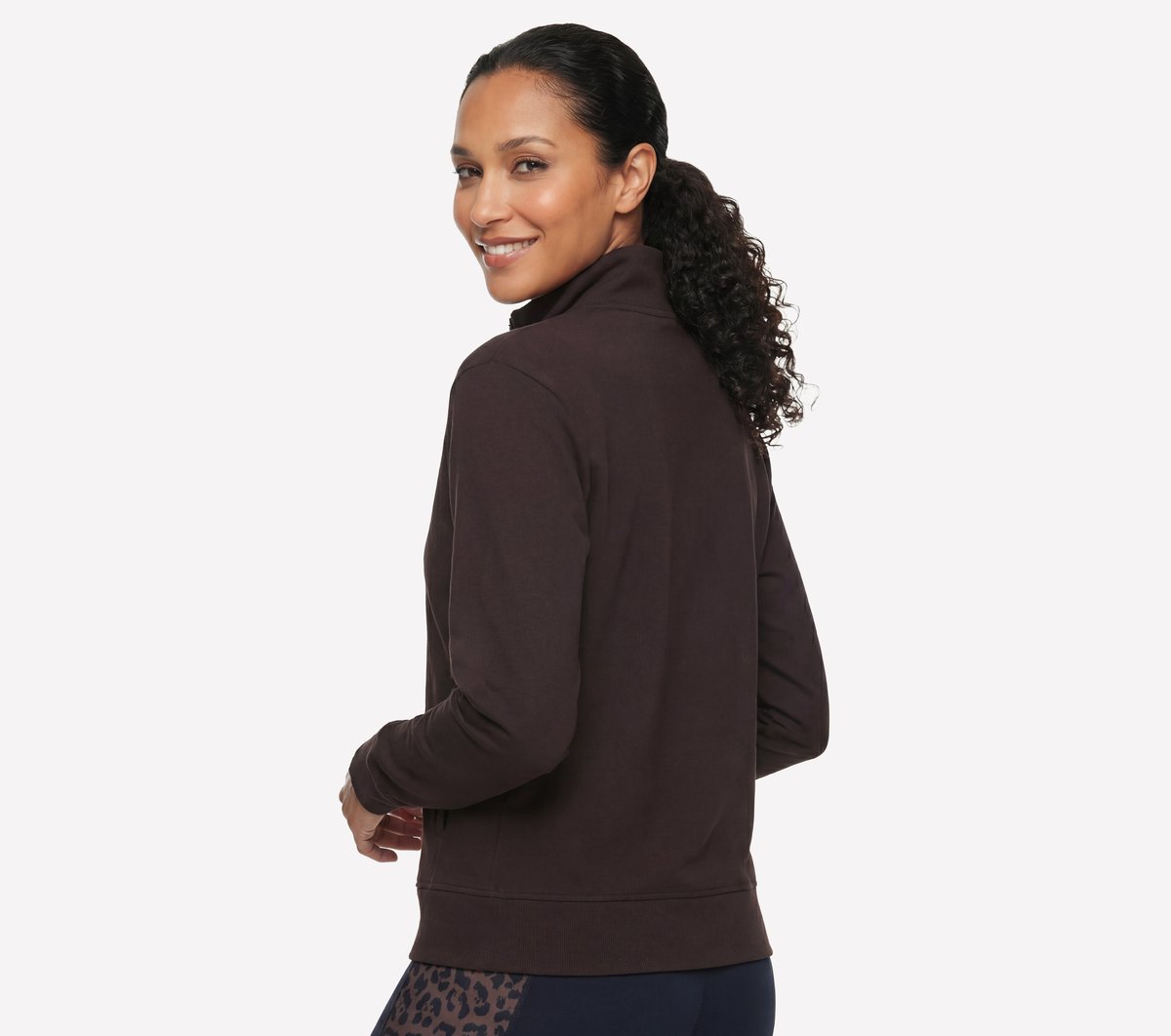 GO LUXE Rib 1/4 Zip Women sale