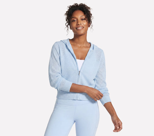 Shine Hooded Full Zip Jacket Women on sale