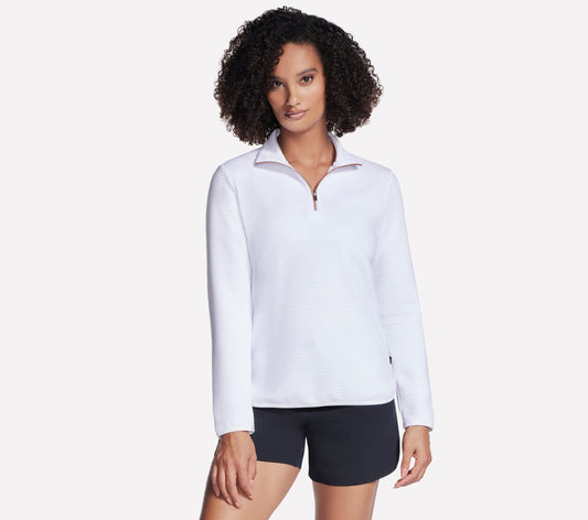 Soft Knit Ottoman 1/4 Zip Women US