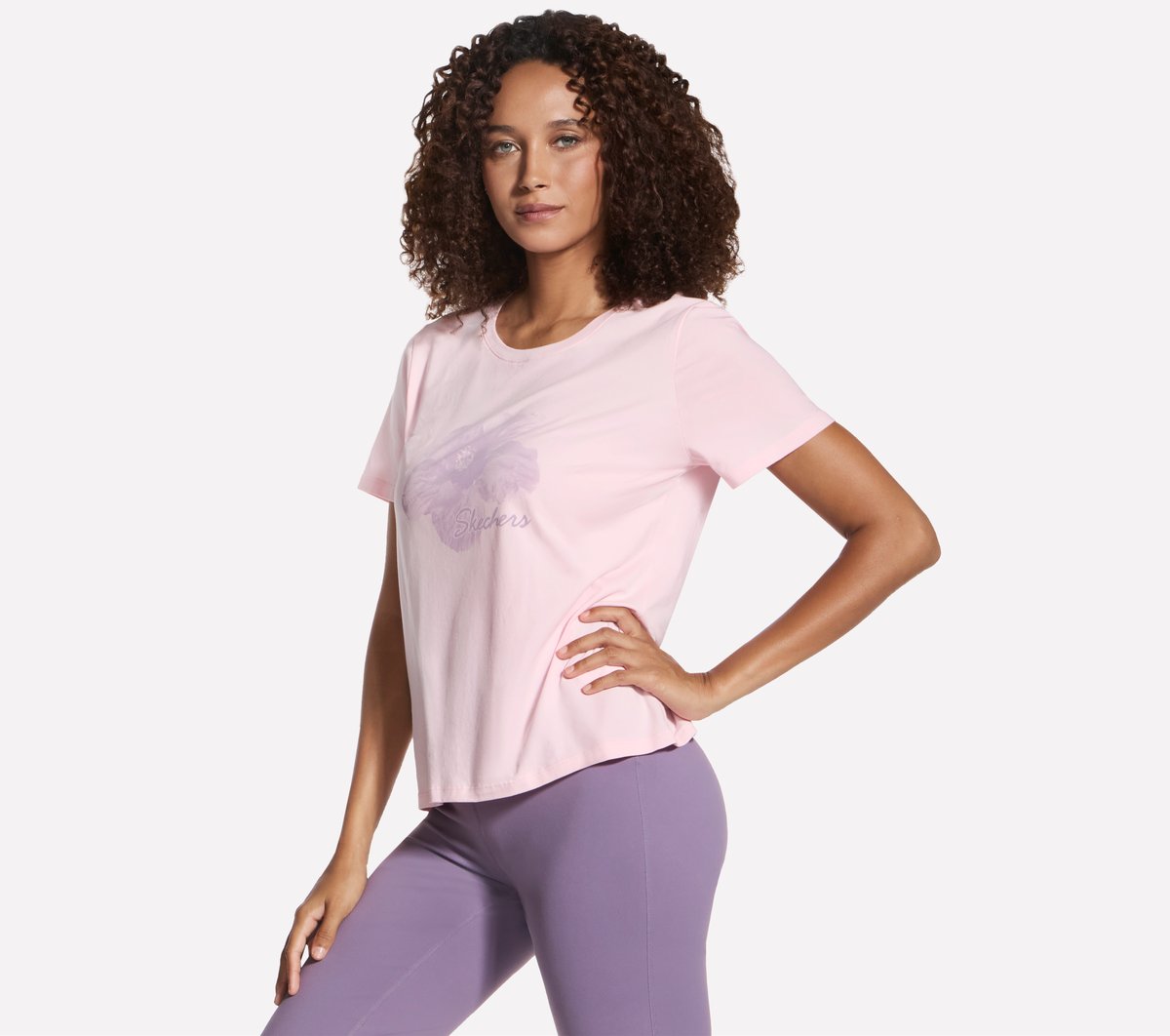 Hibiscus Short Sleeve Tee Women Skechers near me