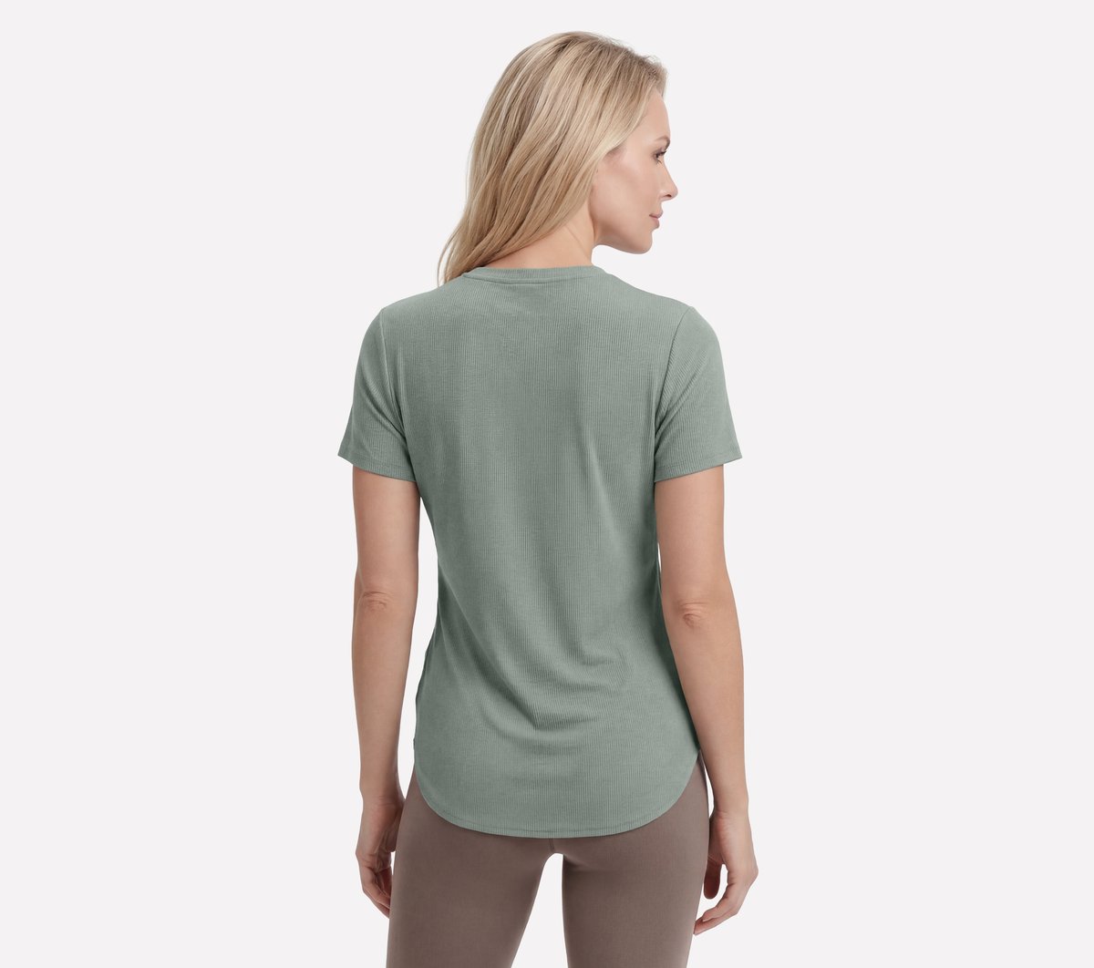 GO WALK Luxe Rib Tunic Tee Women Skechers outlet