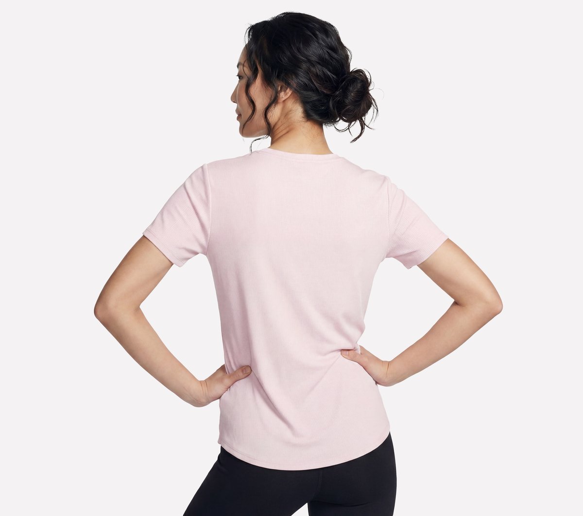 GO WALK Luxe Rib Tee Women sale