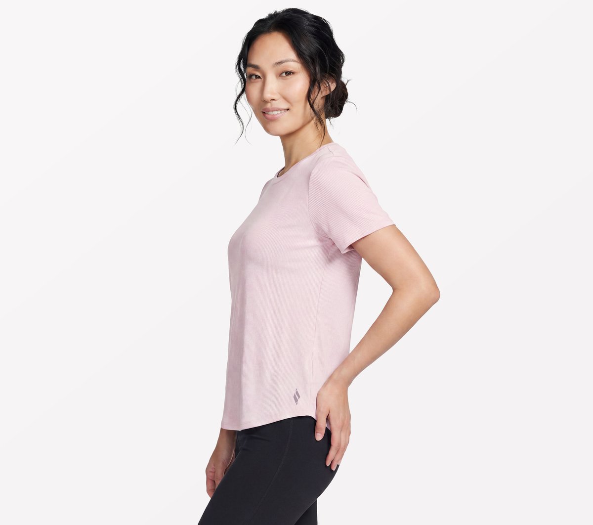 GO WALK Luxe Rib Tee Women sale