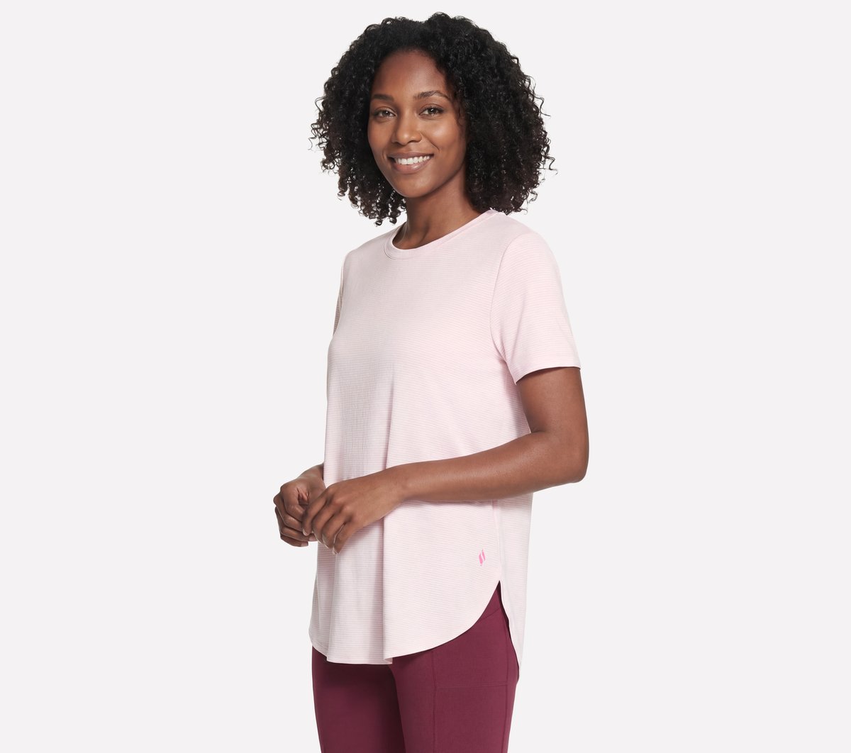 GO DRI Swift Stripe Tunic Tee Women US