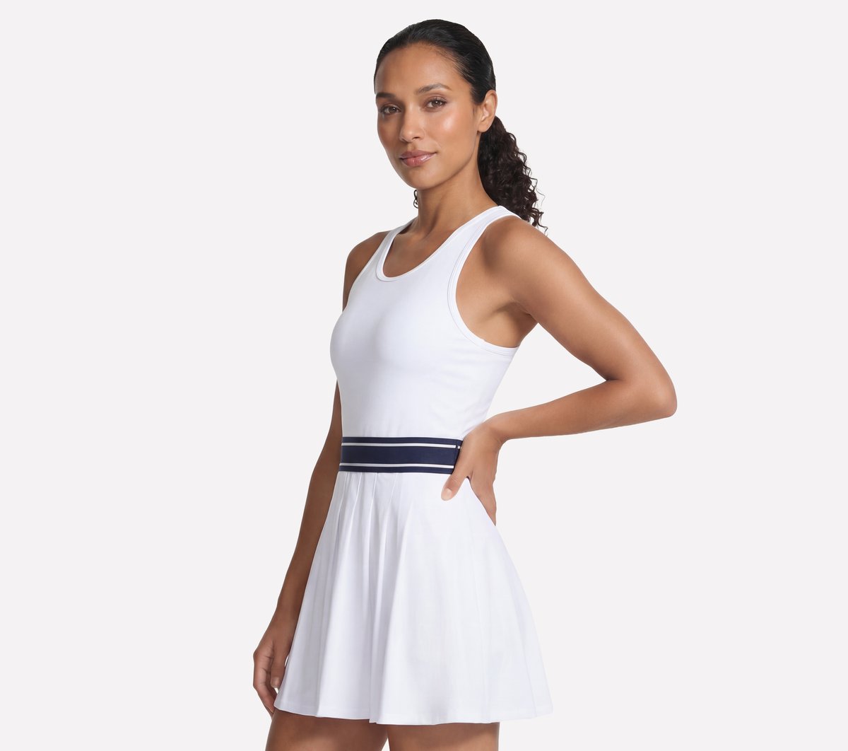 Court Pleated Dress Women US