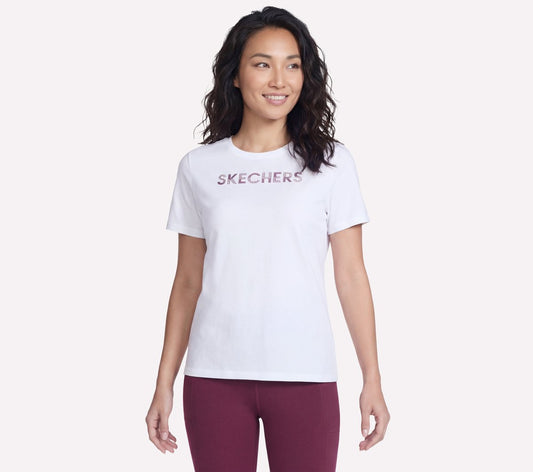 Dazzle Short Sleeve Tee Women Skechers USA