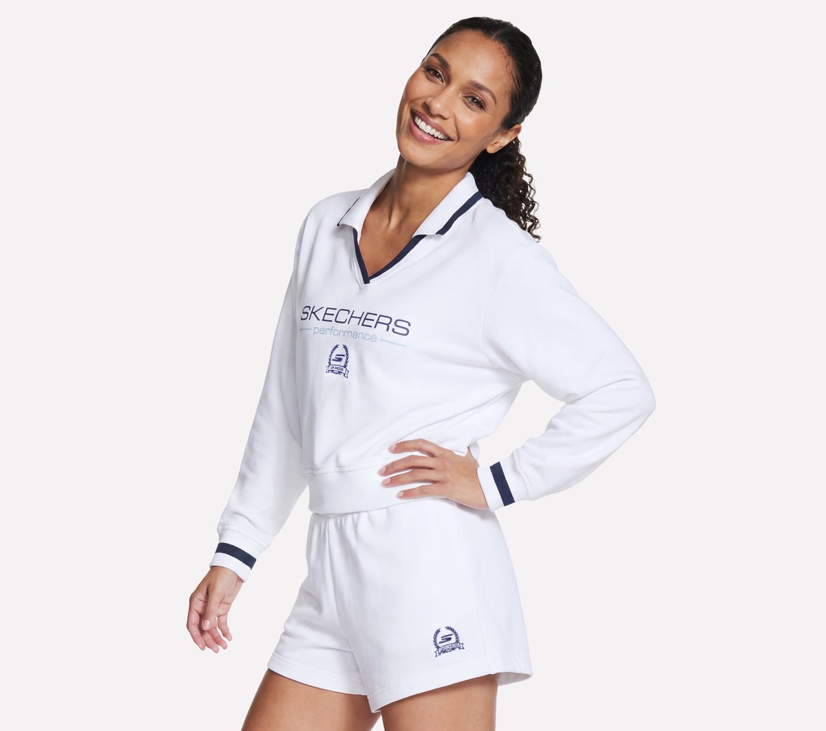 Court Classic Polo Crew Women Skechers USA