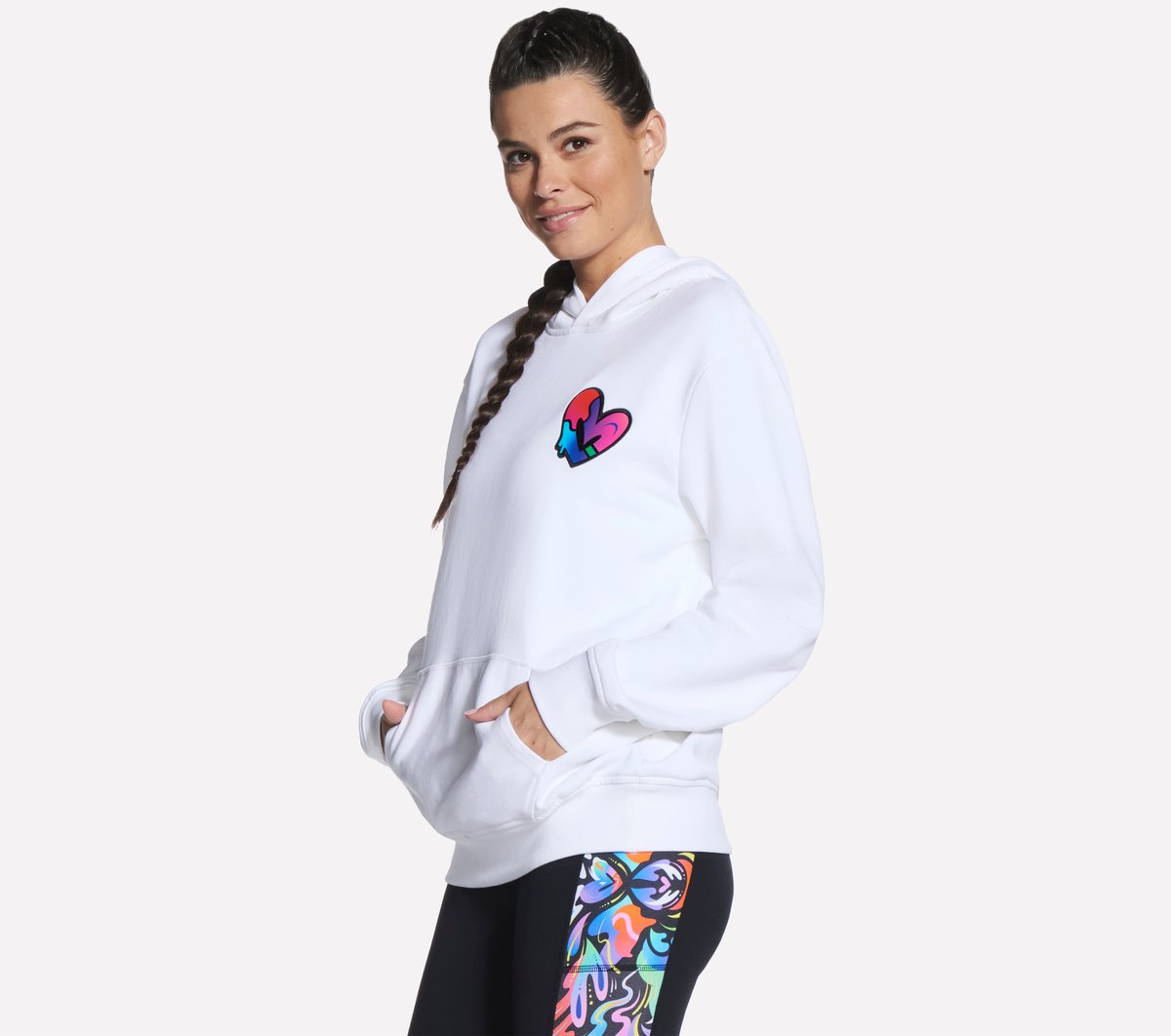 Jason Naylor: Love Pullover Hoodie Women US