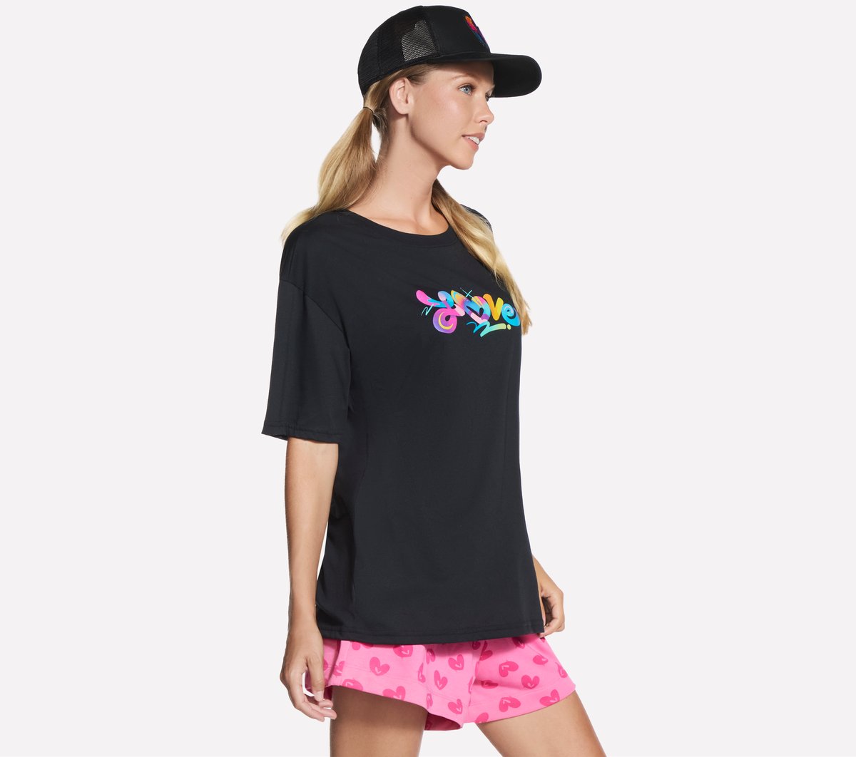 Jason Naylor: Love Short Sleeve Tee Women Skechers near me
