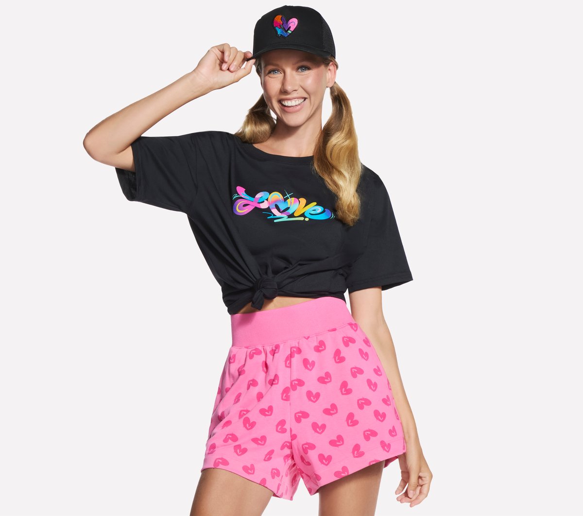Jason Naylor: Love Short Sleeve Tee Women Skechers near me