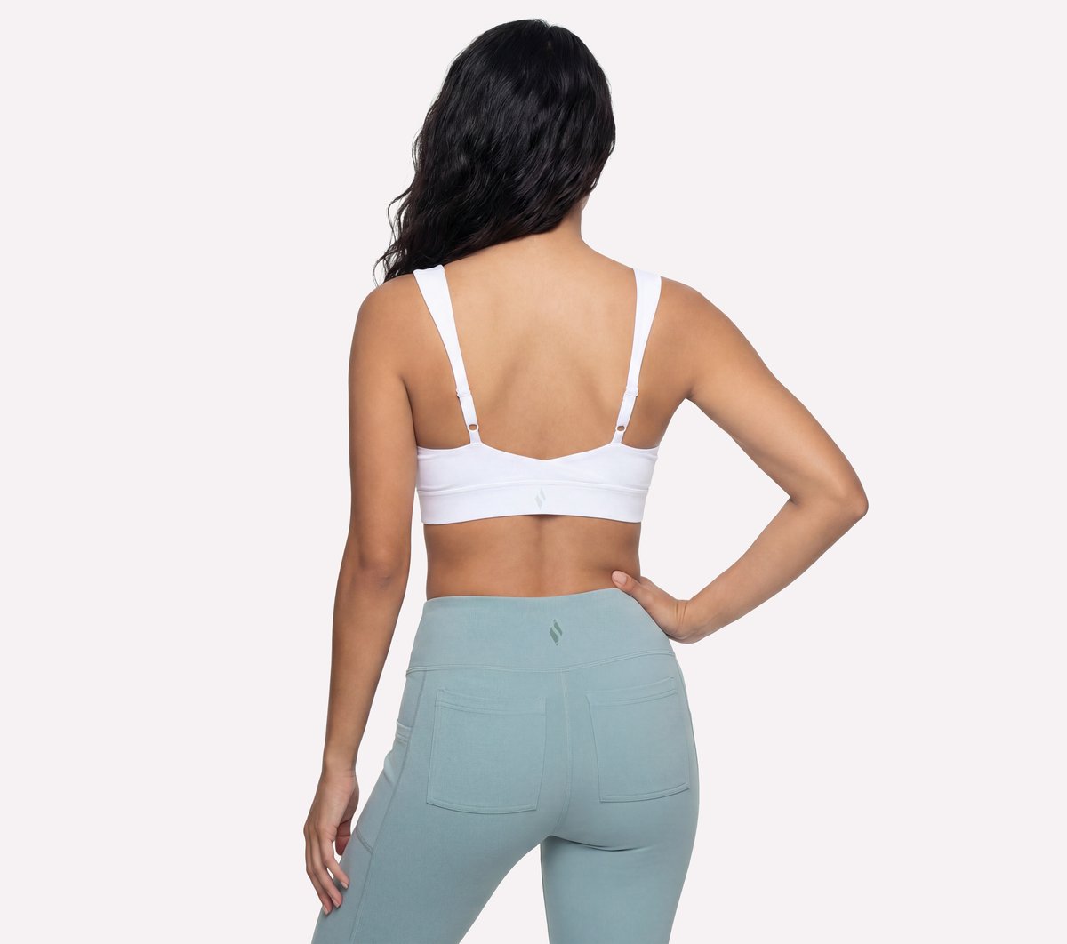 GO WALK Evolution Zip Front Bra Women Skechers outlet