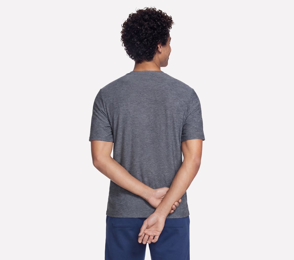 GO DRI All Day Stripe Tee Men Skechers near me