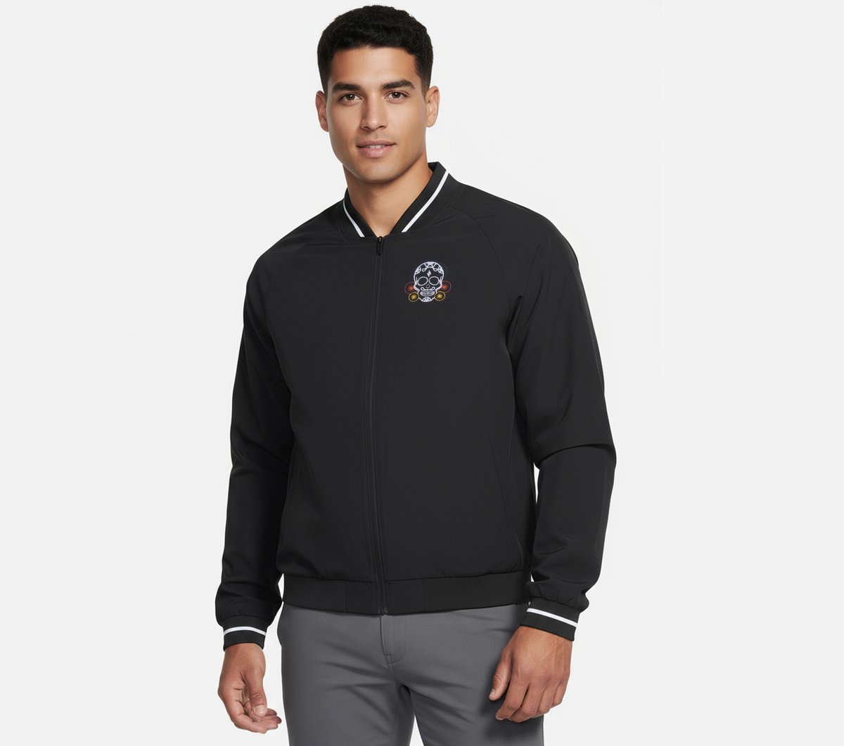 Dia de Muertos Bomber Jacket Men discount