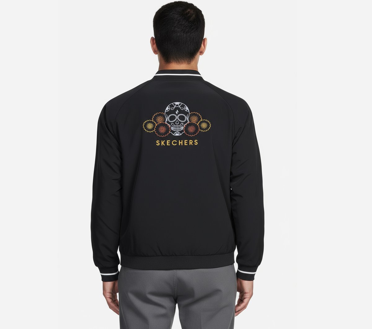 Dia de Muertos Bomber Jacket Men discount