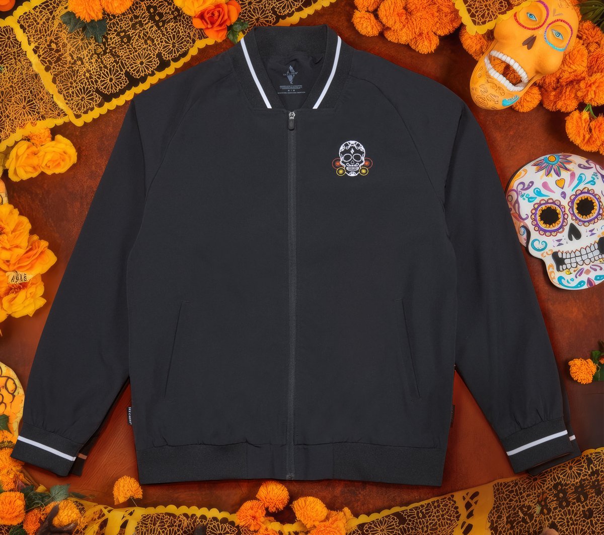 Dia de Muertos Bomber Jacket Men discount