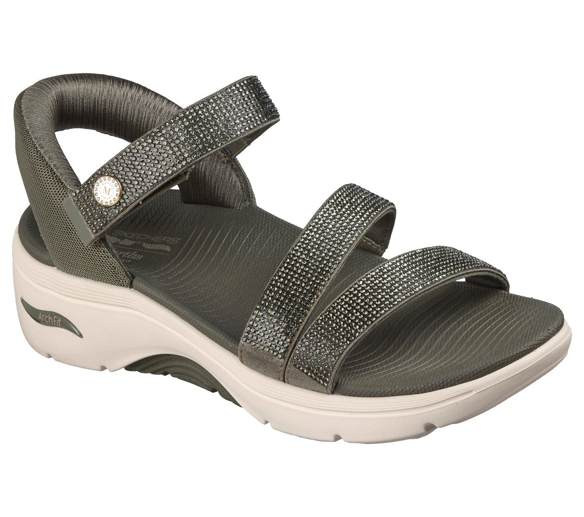 Slip-ins Martha Stewart: GO WALK Arch Fit 2.0 Sandal - Brilliance Women Skechers outlet