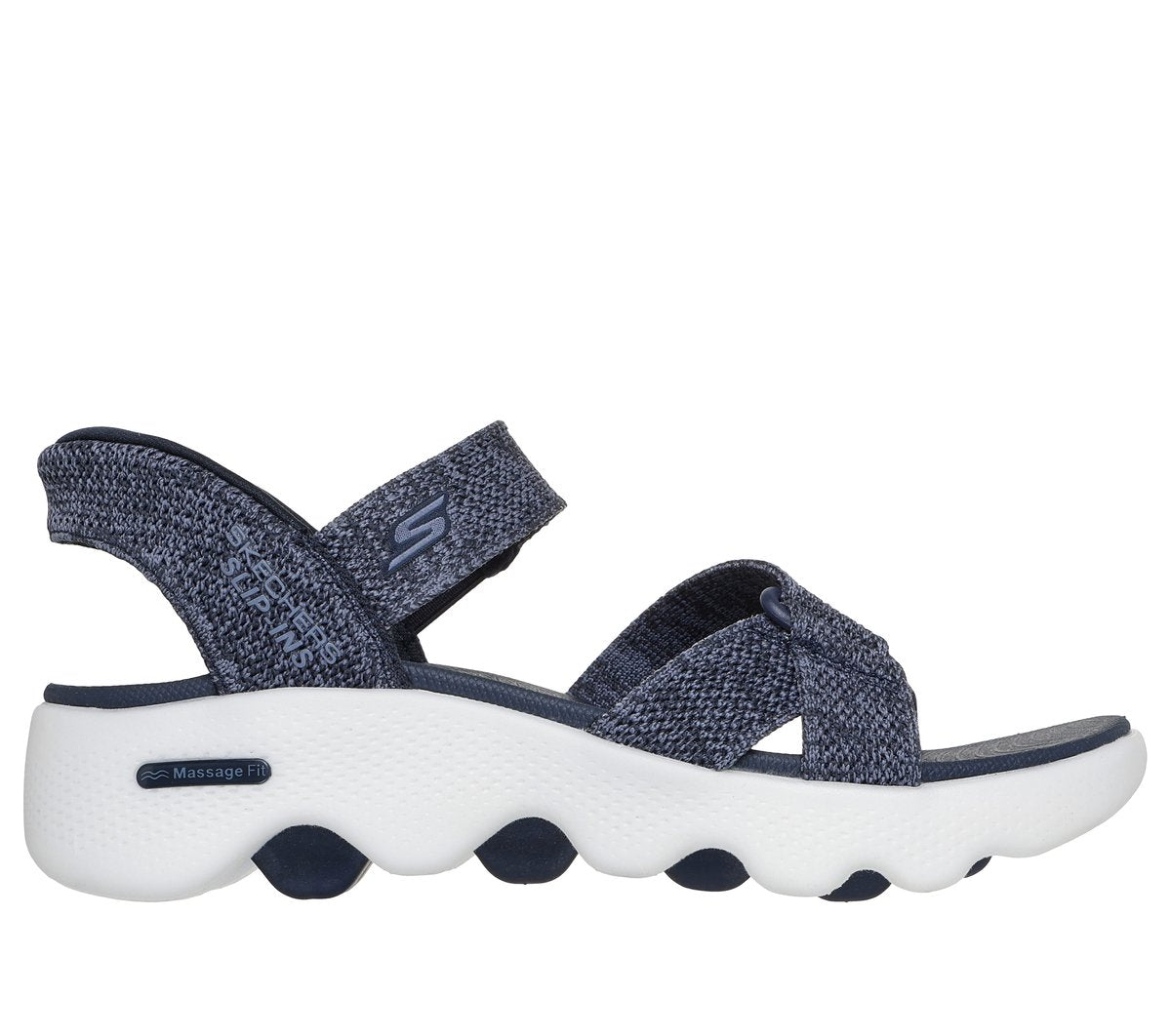 Slip-ins: GO WALK Massage Fit Sandal - Heather Women on sale