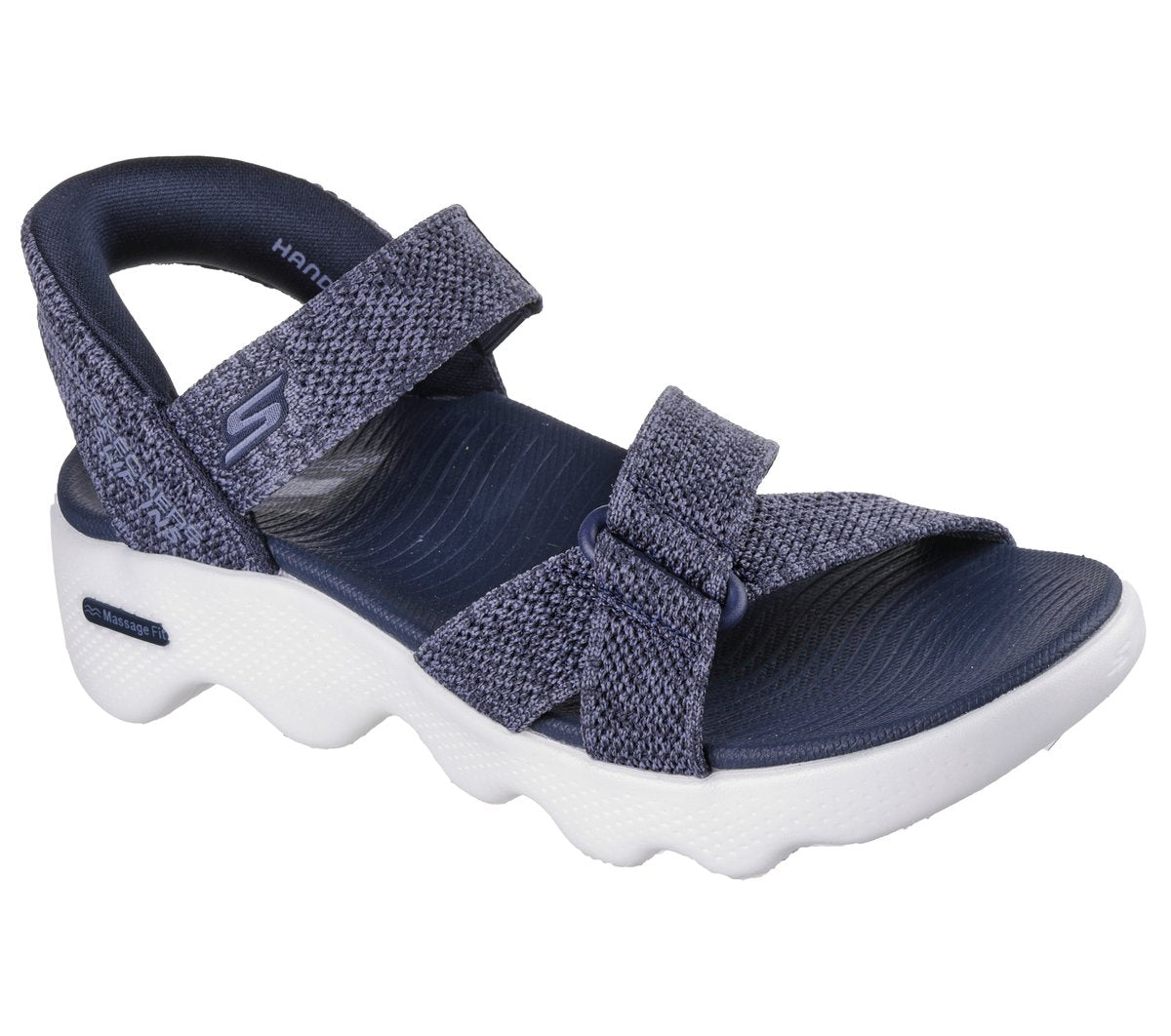 Slip-ins: GO WALK Massage Fit Sandal - Heather Women on sale