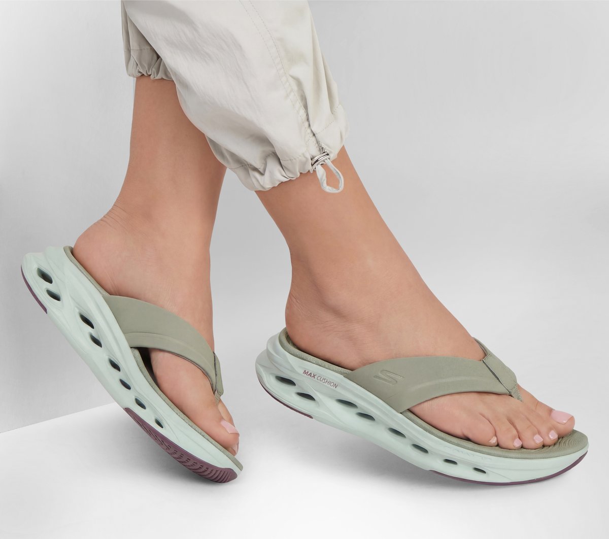 Max Cushioning Glide-Step Sandal - Audra Women Skechers near me
