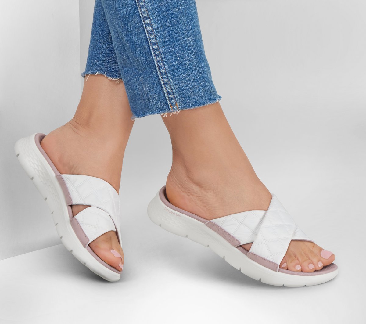 GO WALK Flex Sandal - Cozy Fit Gracie Women discount