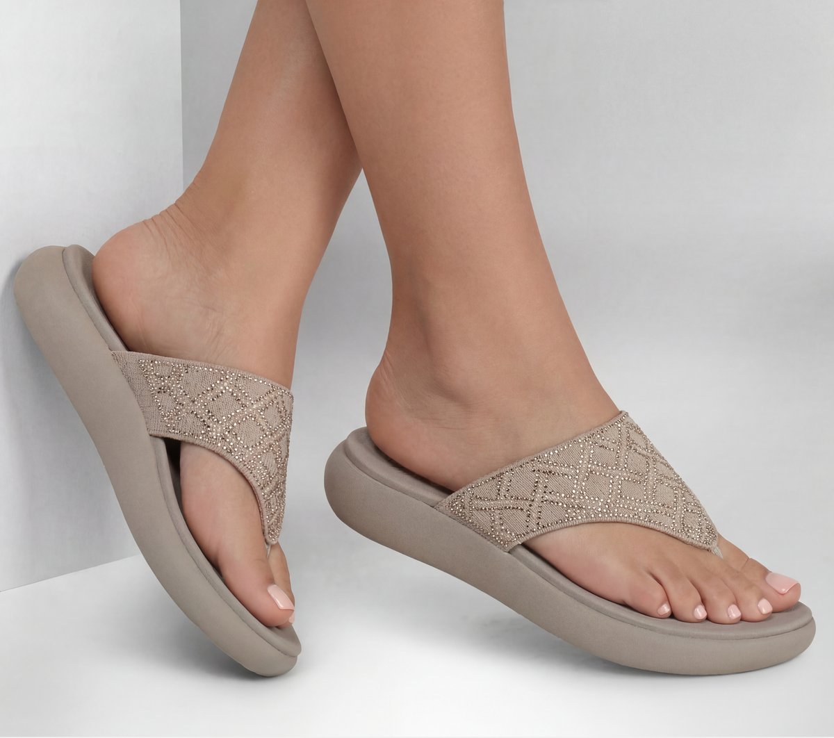 Relaxed Fit: Asana Luxe - Keep Dazzling Women Skechers USA