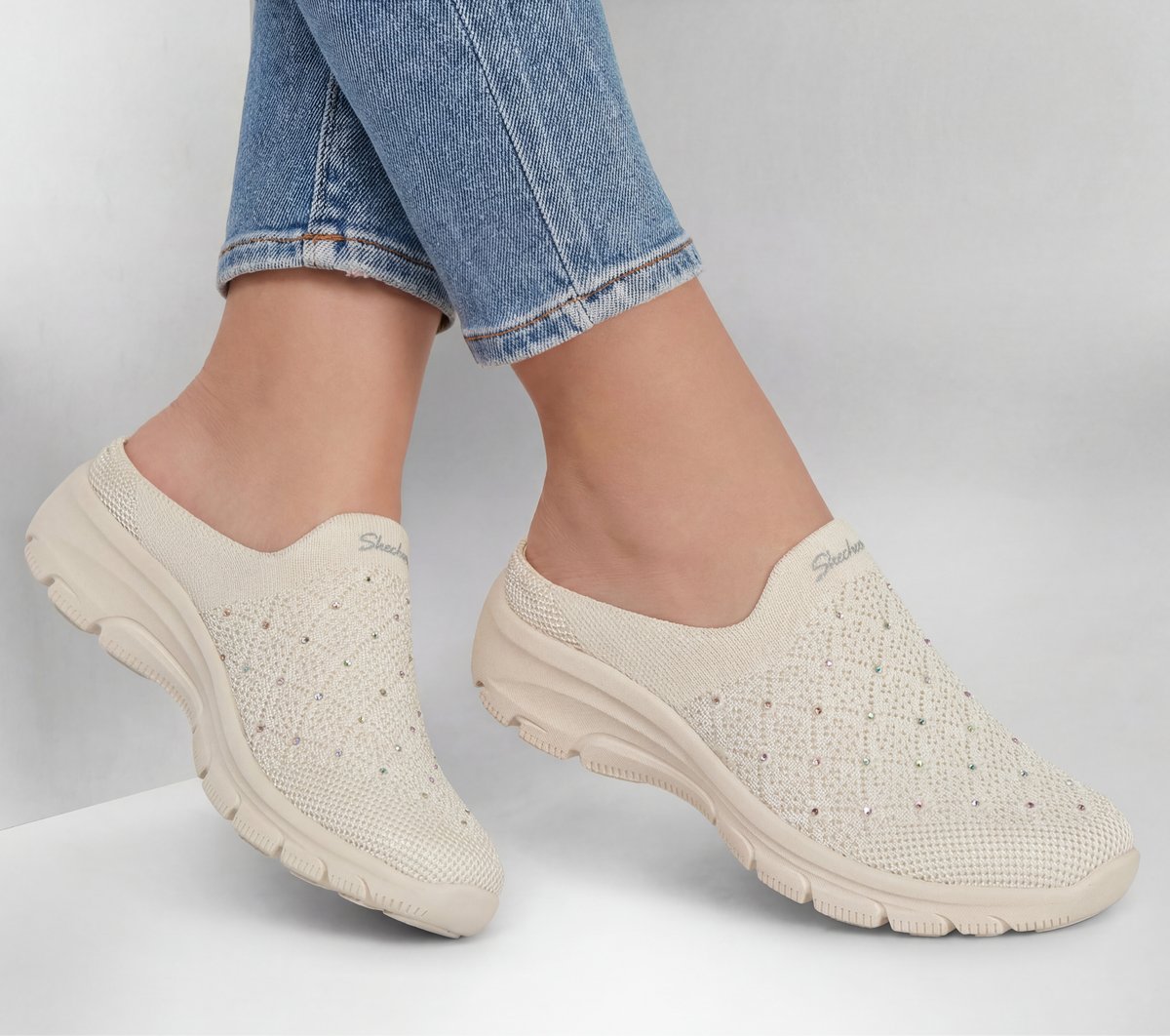 Relaxed Fit: Easy Going - Glowing Skies Women Skechers near me