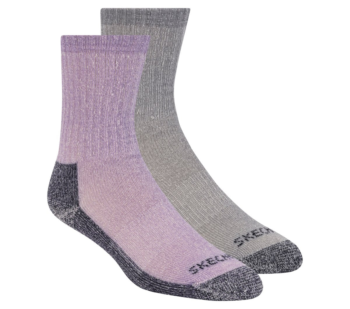 2 Pack Women's Crew Wool Socks Women Skechers near me