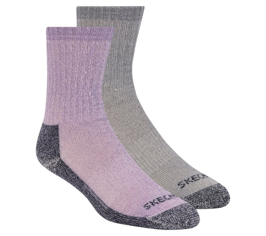 2 Pack Women's Crew Wool Socks Women Skechers near me