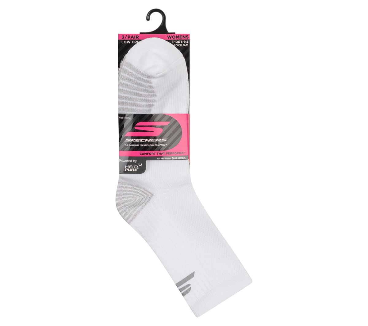 3 Pack Women's Half Terry Low Crew Socks Women Skechers near me