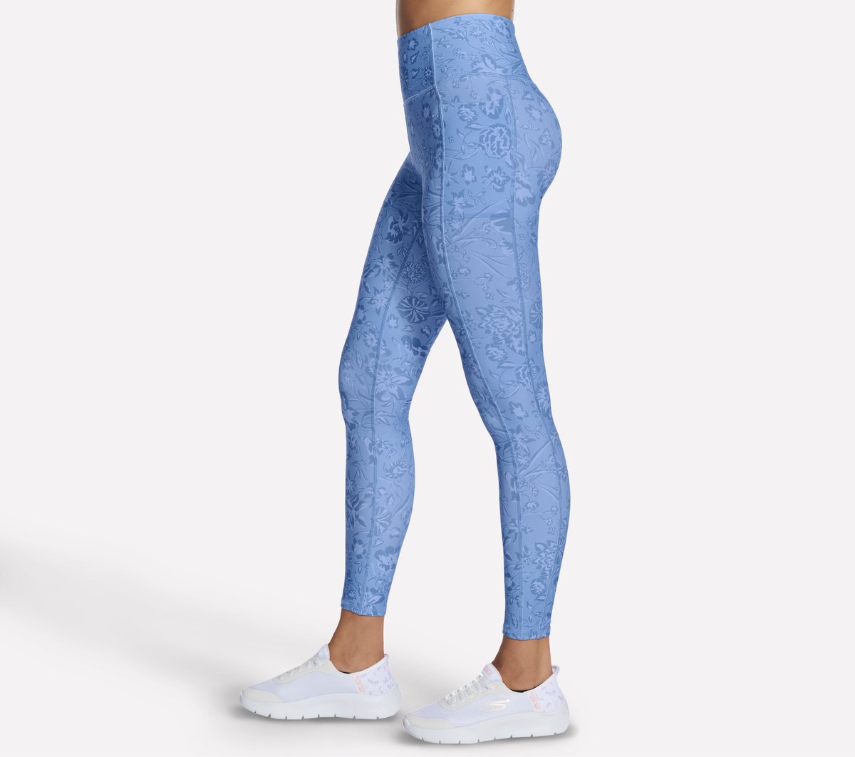 GO WALK Printed Full Length High-Waisted Legging Women US
