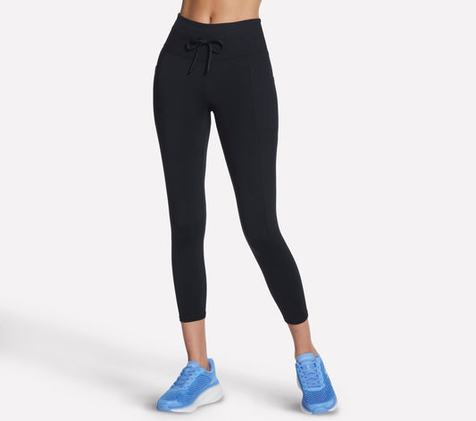 GO WALK Rib Mix High Waisted 7/8 Legging Women Skechers USA