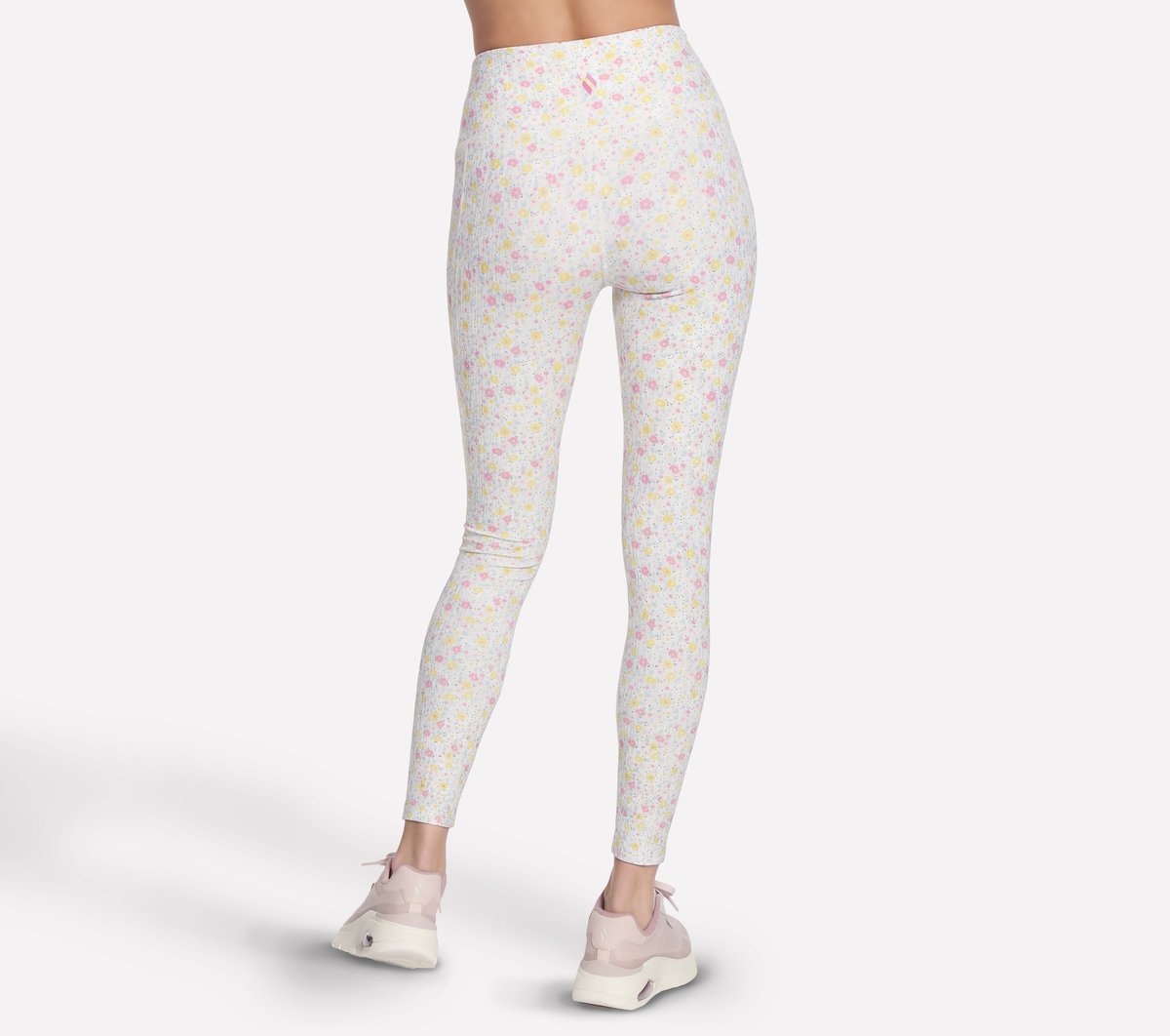GO WALK Rib Floral Full Length High-Waisted Legging Women Skechers outlet