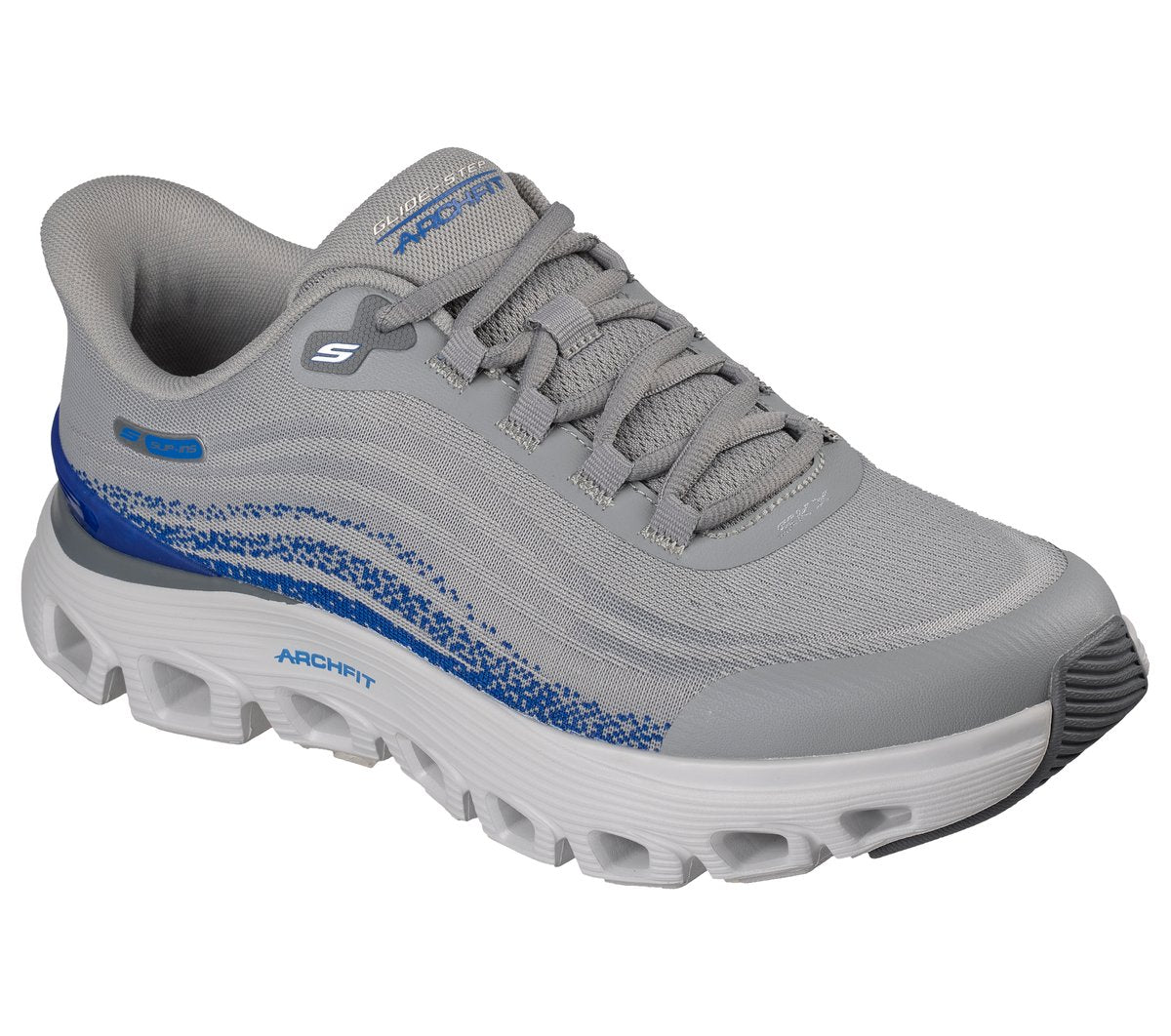 Slip-ins: Arch Fit Glide-Step Wave - Zanaro Men Skechers near me