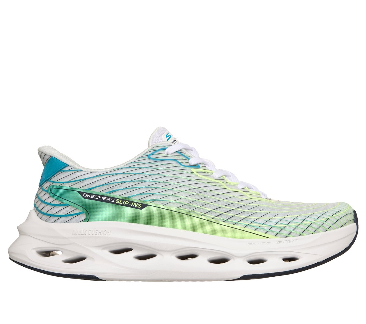 Slip-ins: Max Cushioning Glide-Step - Sapphire Men Skechers USA