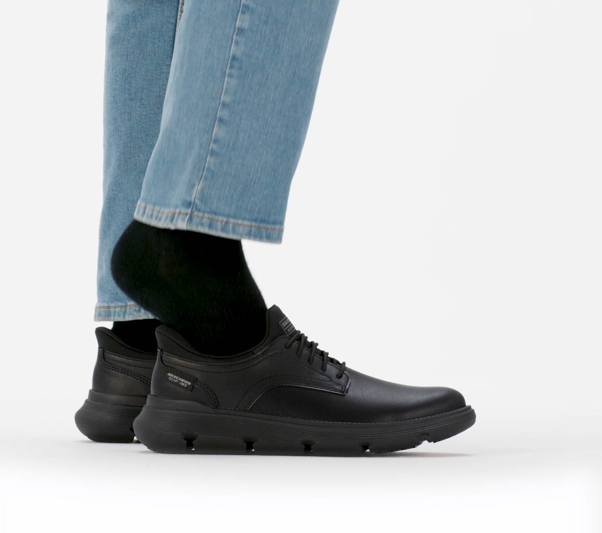 Slip-ins Work Slip-Resistant: Garza Men Skechers near me