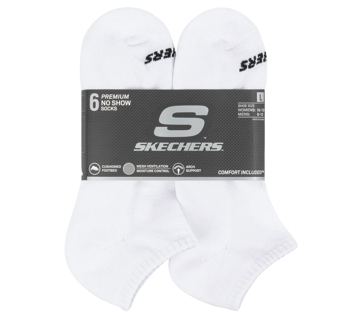 6 Pack Core Low Cut Large Socks Men Skechers outlet