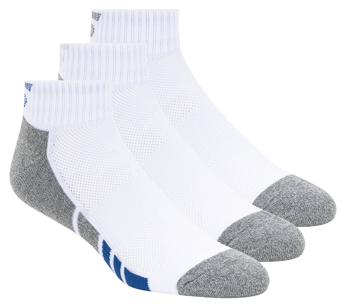3 Pack Men's Half Terry Quarter Crew Socks Men Skechers USA