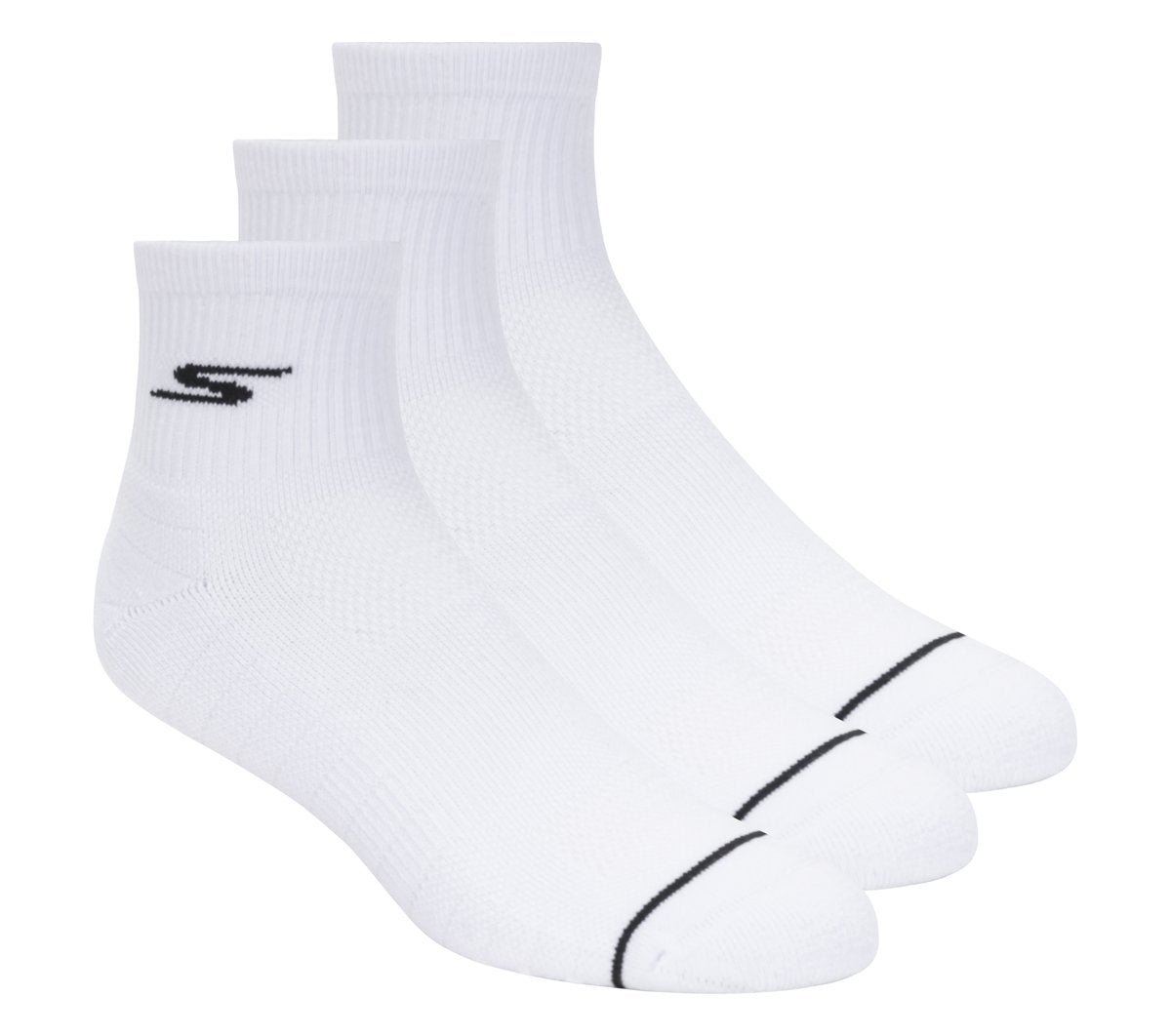 Quarter Premium Basic Socks - 3 Pack Men Skechers outlet