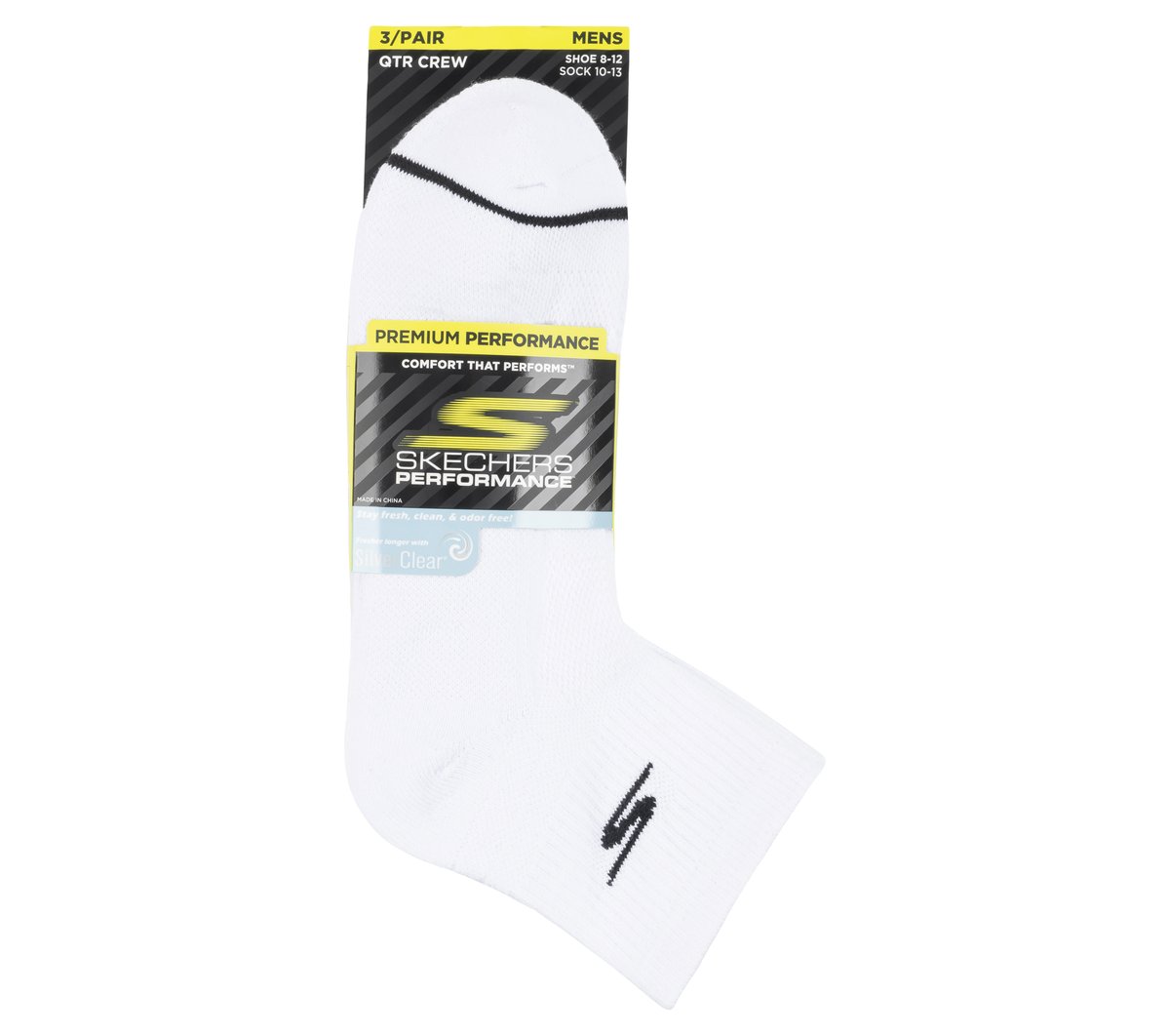 Quarter Premium Basic Socks - 3 Pack Men Skechers outlet