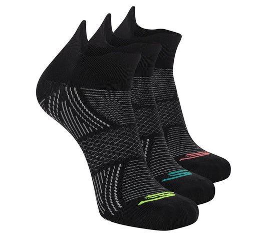 3 Pack Men's Performance Low Cut Pattern Socks Men US