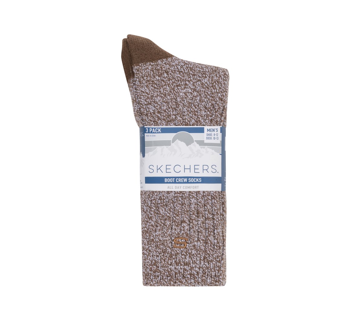 Super Soft Boot Crew Socks - 3 Pack Men Skechers outlet