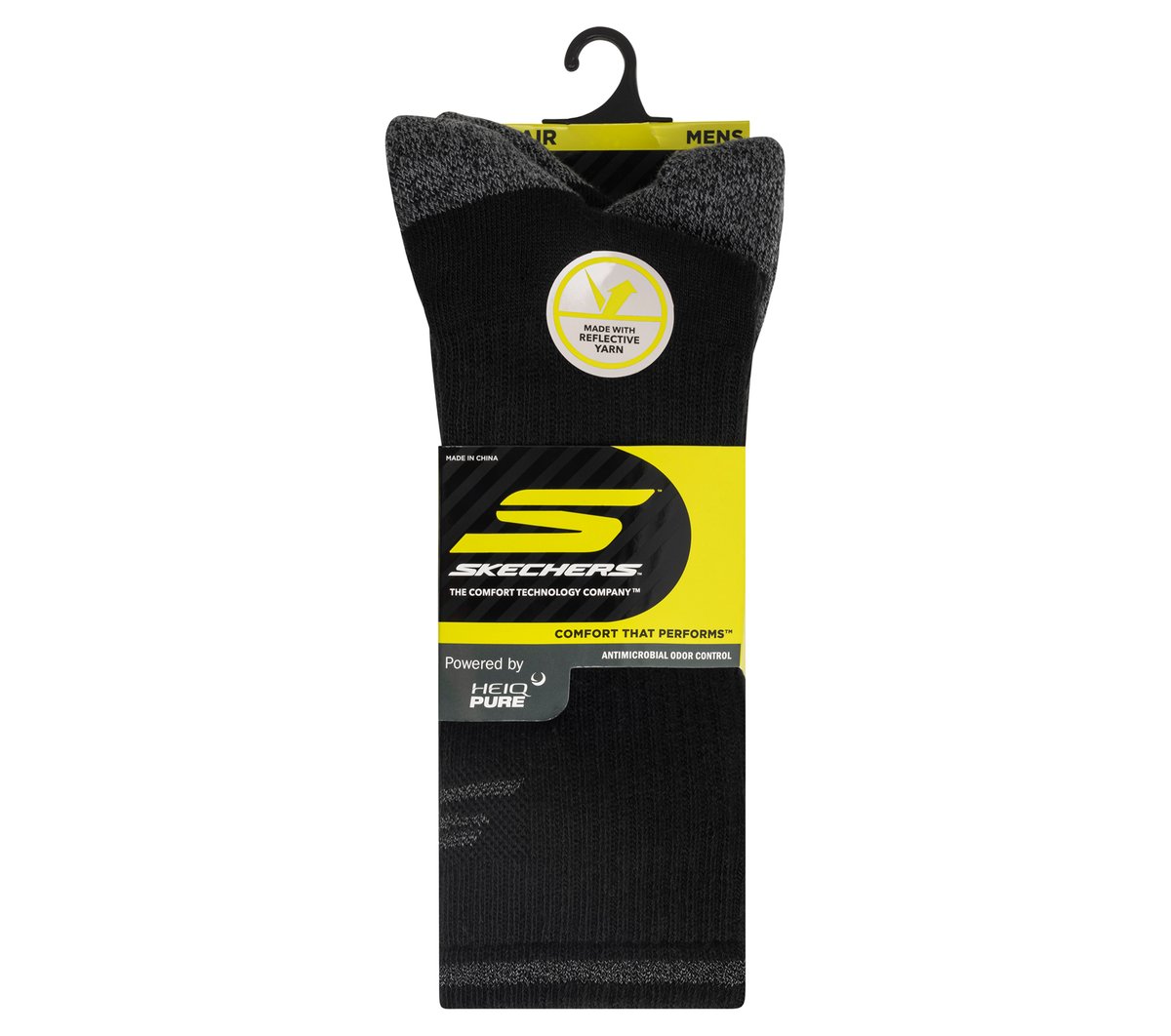 3 Pack Men's Reflective Performance Crew Socks Men on sale