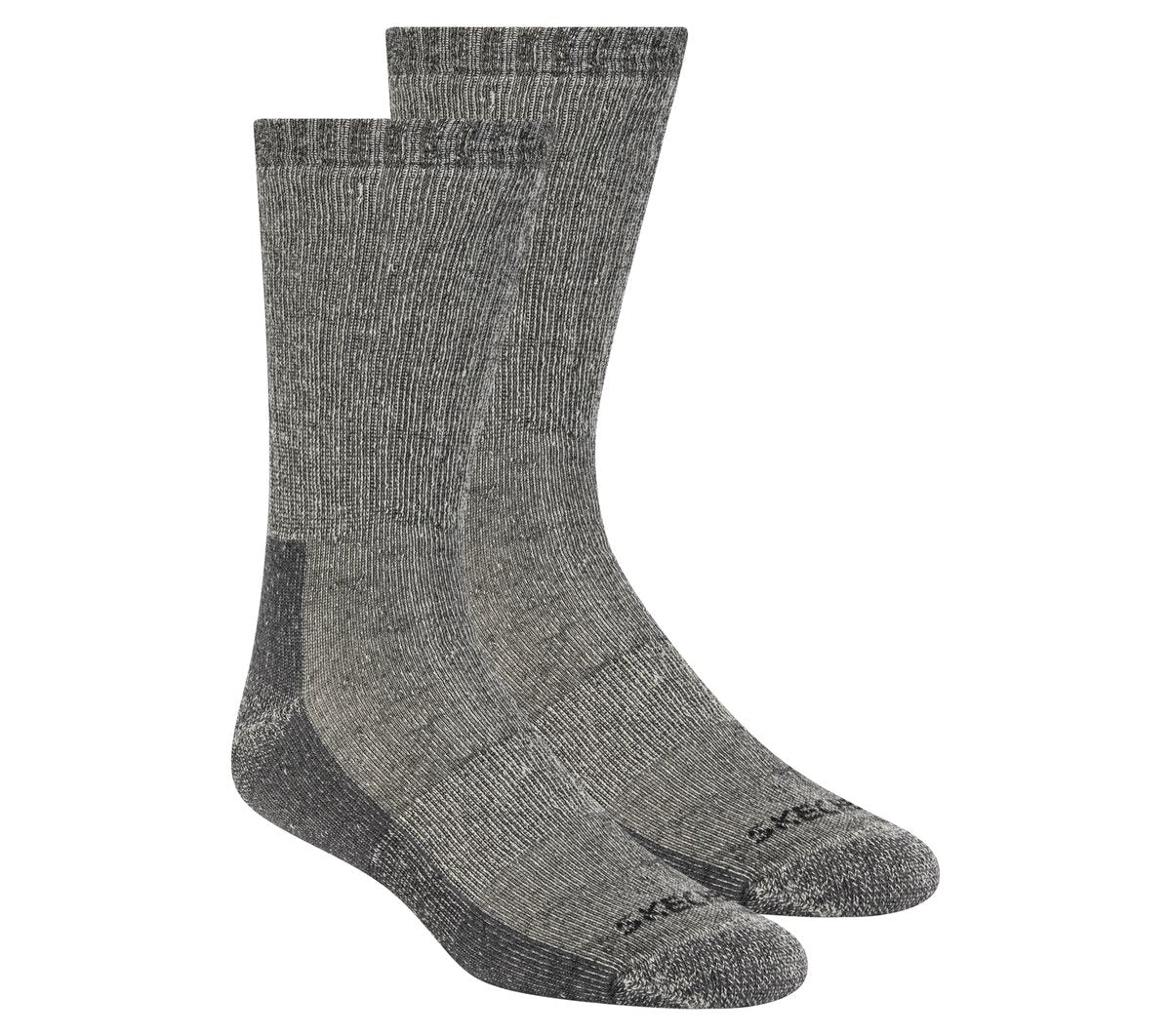 2 Pack Men's Crew Wool Socks Men Skechers outlet