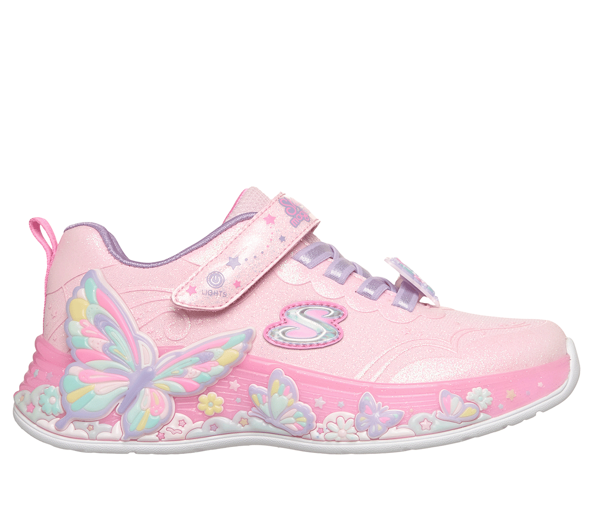 S-Lights: Butterfly Bliss Kids Skechers USA