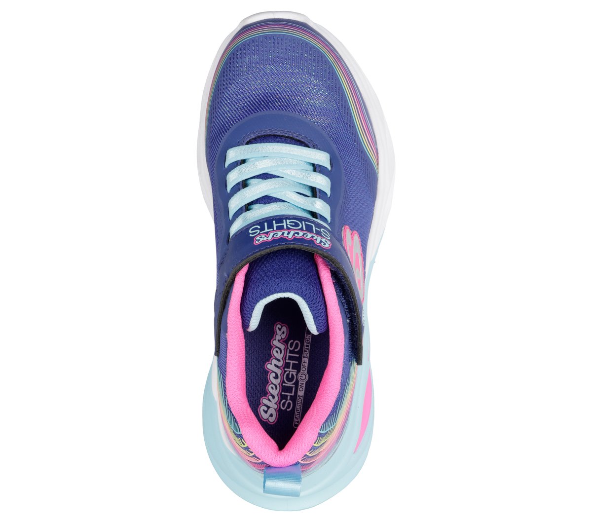 S-Lights: Cosmic Glow - Rainbow Dream Kids Skechers near me
