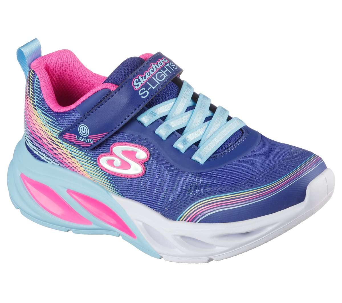 S-Lights: Cosmic Glow - Rainbow Dream Kids Skechers near me