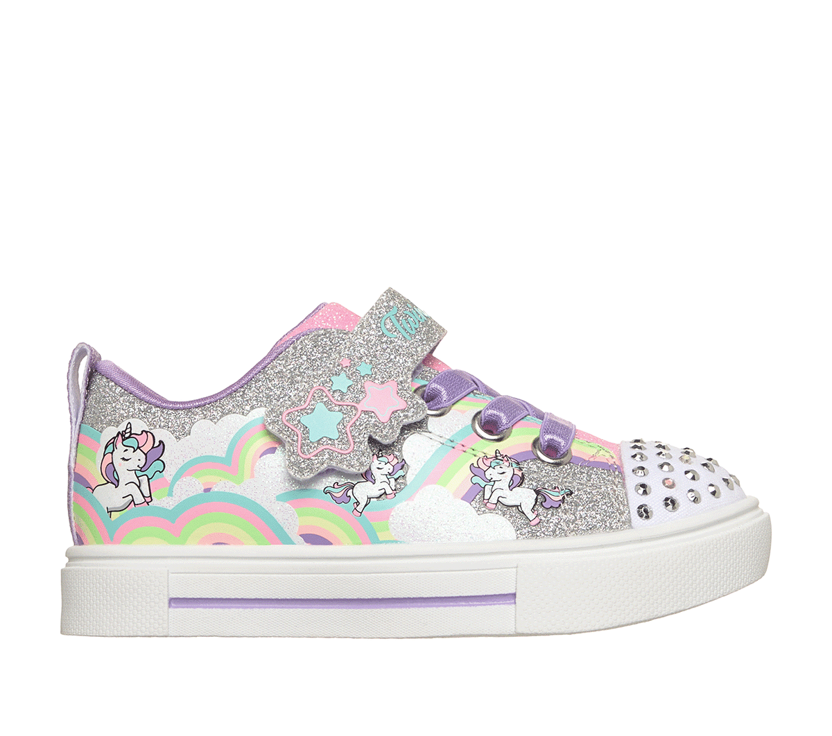Twinkle Toes: Twinkle Sparks - Jumpin' Clouds Kids Skechers USA